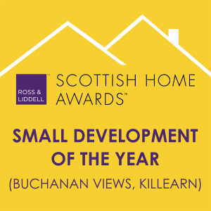 The Springfield Group - Scottish Home Awards small development of the year for Buchanan Views Killearn 