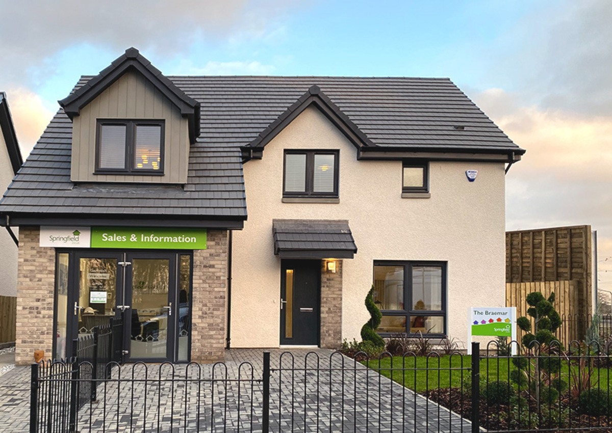 The Braemar, Gartcosh Show Home - Exterior