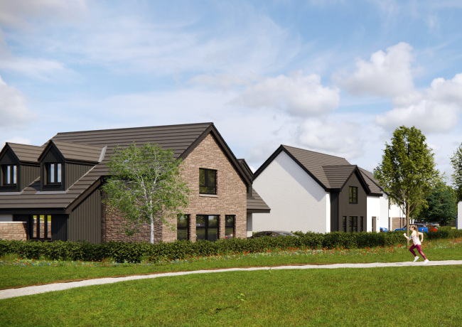 Glassgreen Village artist impression