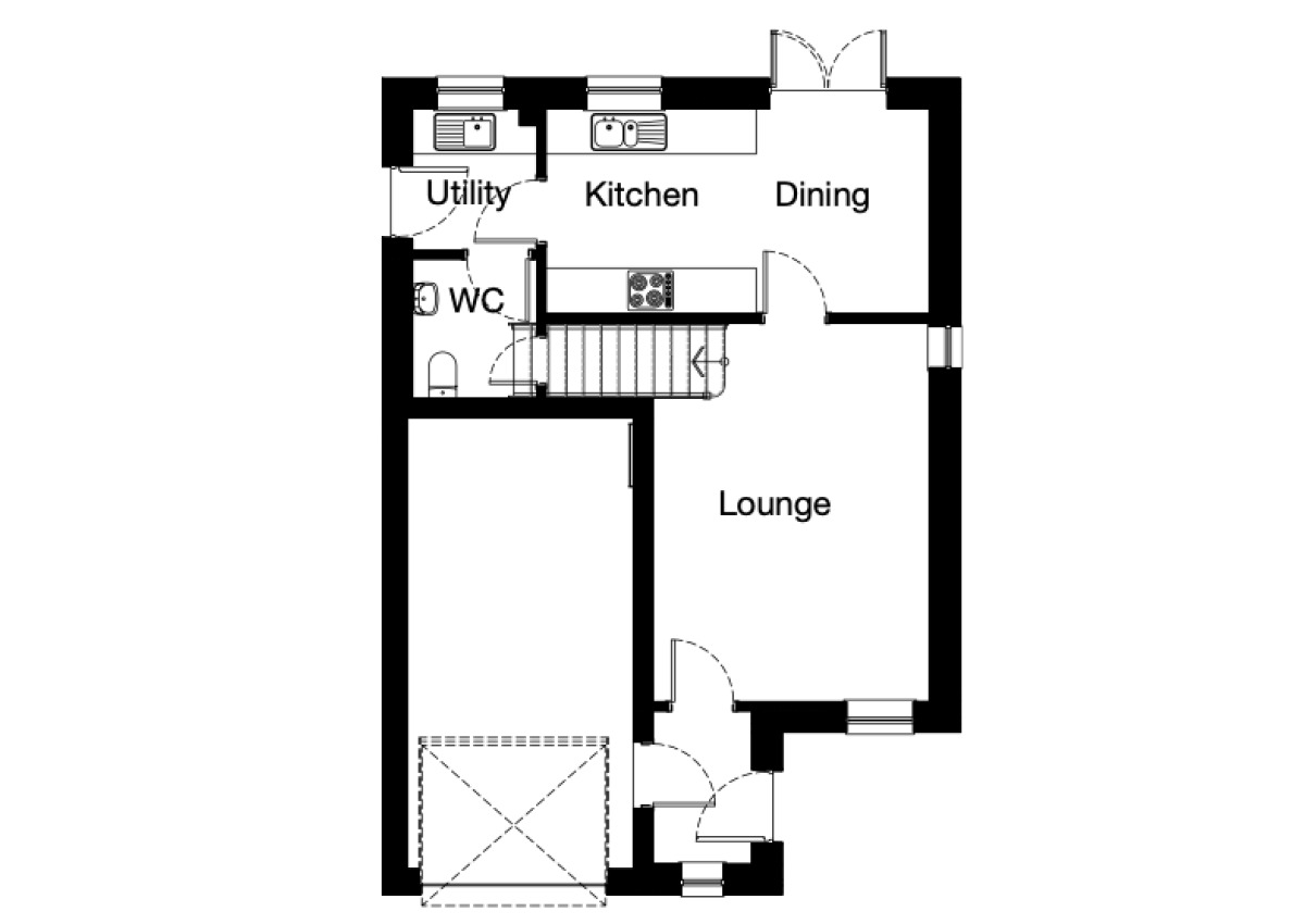 Falkland Ground floor layout