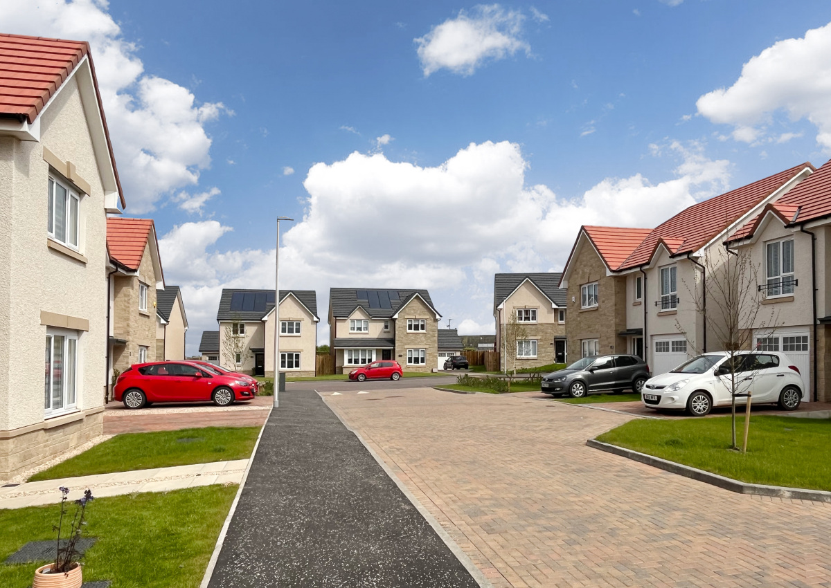 Roseberry Park street scene