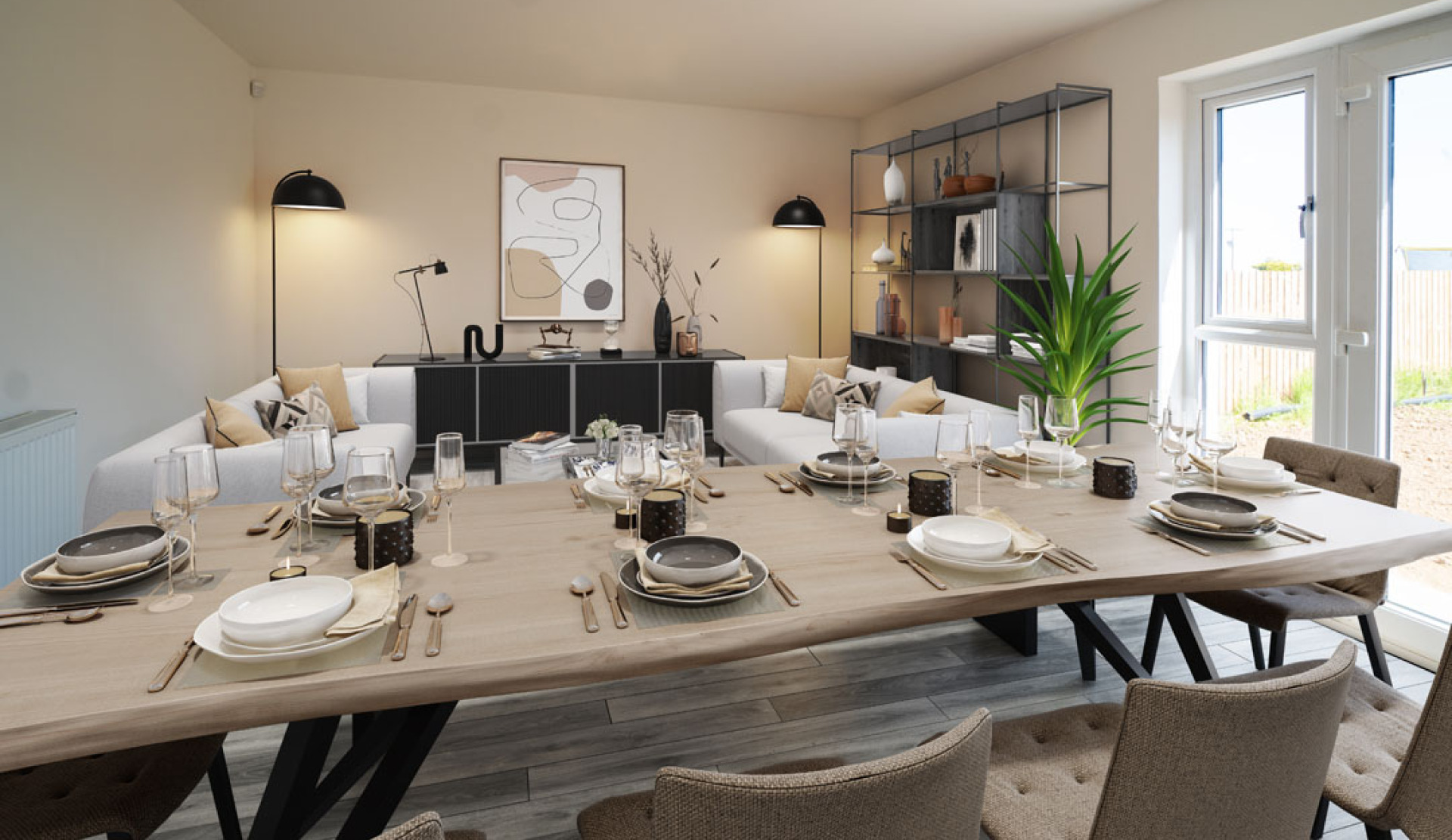 Dining family room