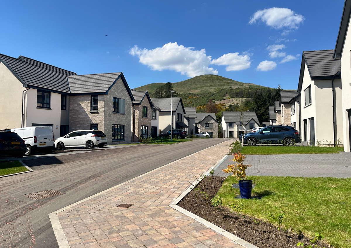 Pool of Muckhart street scene